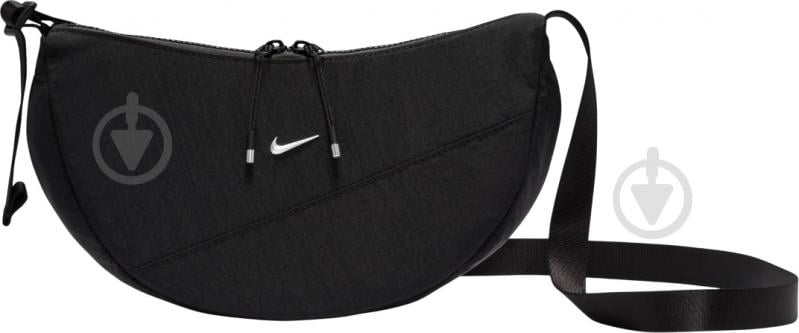 Спортивна сумка Nike Aura Crescent Crossbody HQ4370-010 4 л чорний