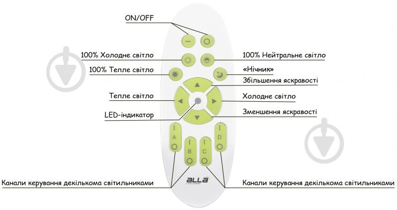 Люстра светодиодная ALLA-lighting Lotos 66 Вт черный - фото 10