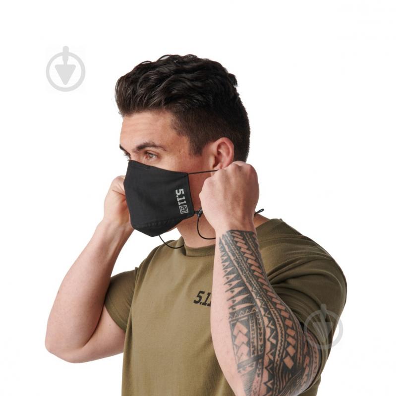 Маска 5.11 Tactical ALPHA MASK Black L 89506-019 1 шт./уп. - фото 6