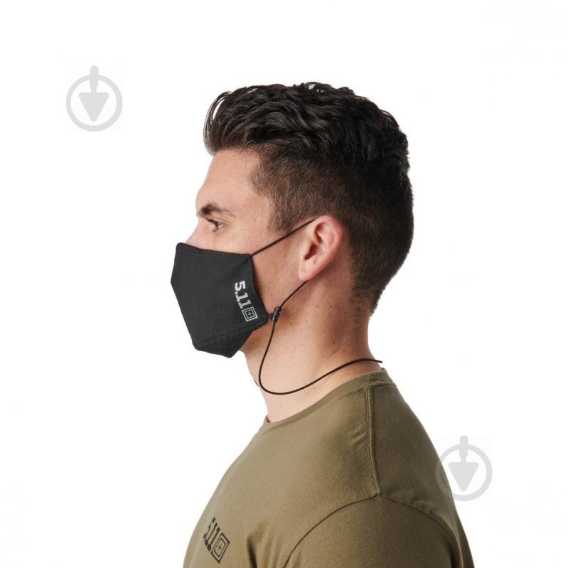 Маска 5.11 Tactical ALPHA MASK Black L 89506-019 1 шт./уп. - фото 2