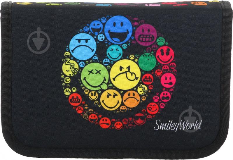 Пенал Райдуга в колі Smiley різнокольоровий - фото 2