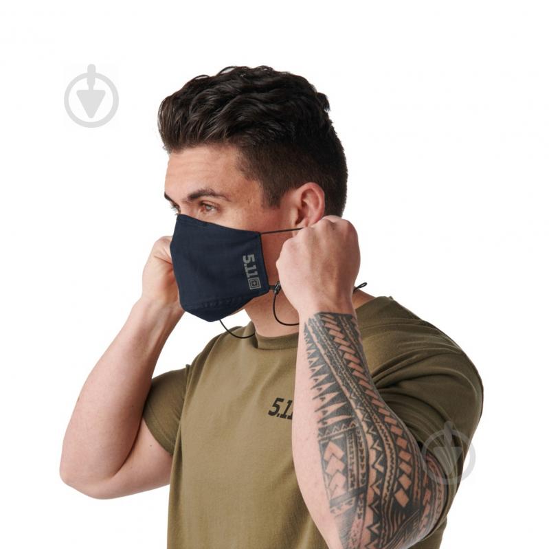 Маска 5.11 Tactical ALPHA MASK Dark Navy L 89506-724 1 шт./уп. - фото 6