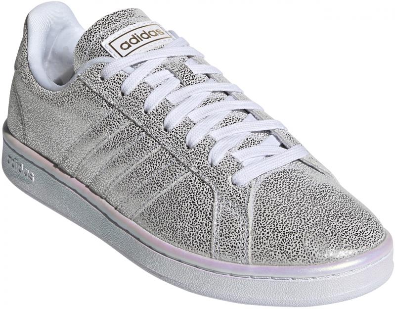 Кроссовки женские демисезонные Adidas GRAND COURT FY8951 р.36 серебряные - фото 4