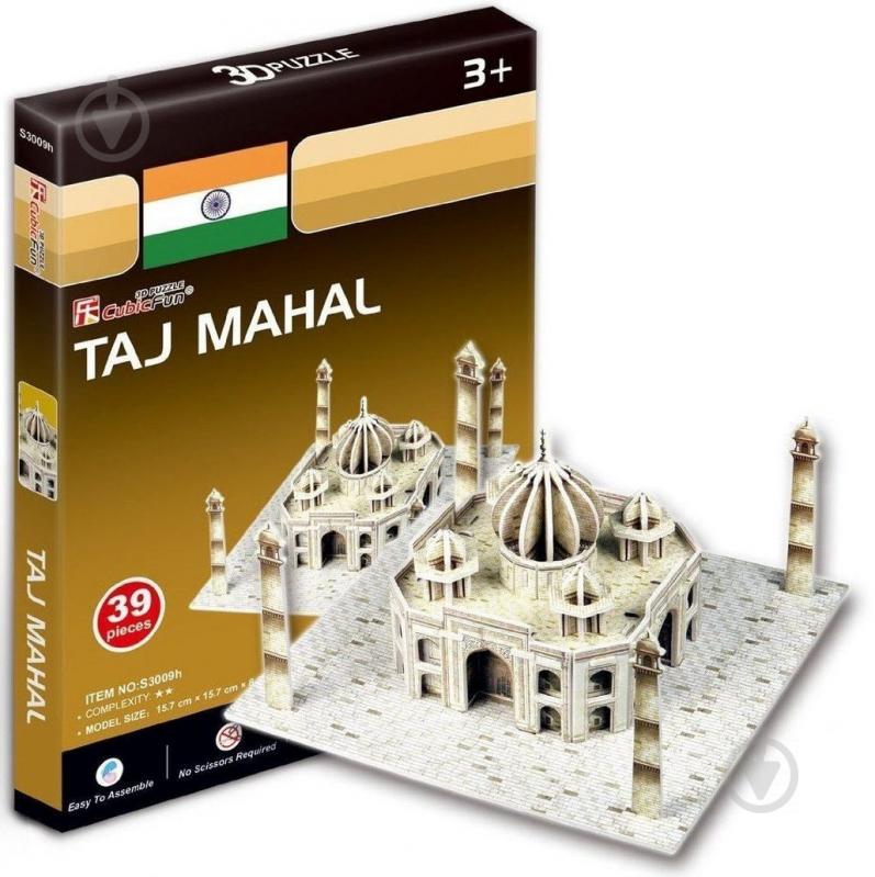 3D-пазл CubicFun Індія: Тадж-Махал міні-серія S3009h - фото 1