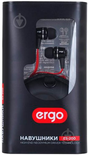 Гарнітура Ergo ES - 200 black - фото 6