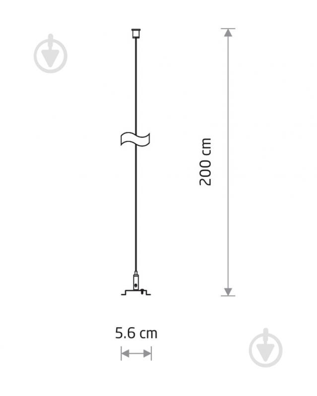 Підвіс Nowodvorski чорний 8250 - фото 2 Підвіс Nowodvorski чорний 8250 - фото 2