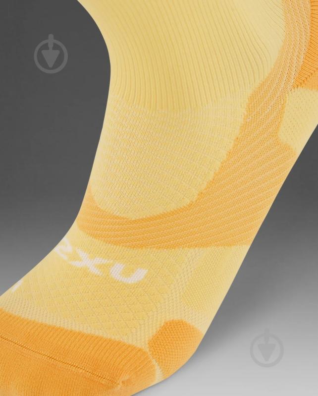 Шкарпетки 2XU Vectr Light Cushion Crew Socks UA7005e_PXL/WHT р.42-46 жовтий - фото 3