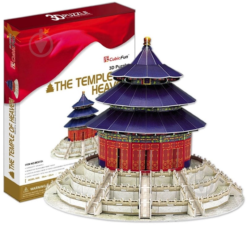 3D-пазл CubicFun Китай: Храм Неба MC072h - фото 1 3D-пазл CubicFun Китай: Храм Неба MC072h - фото 1