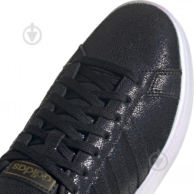 Кроссовки женские демисезонные Adidas GRAND COURT FY8952 р.36 черные - фото 10