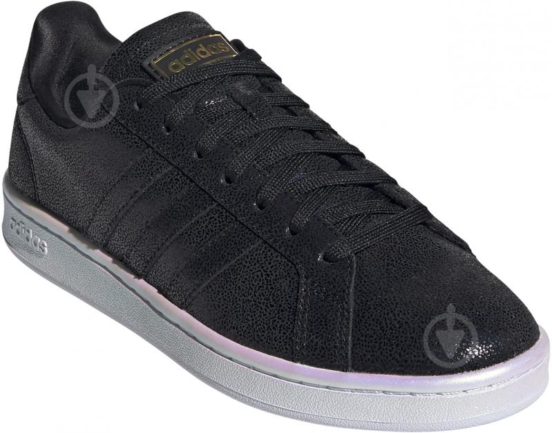 Кроссовки женские демисезонные Adidas GRAND COURT FY8952 р.36 черные - фото 3