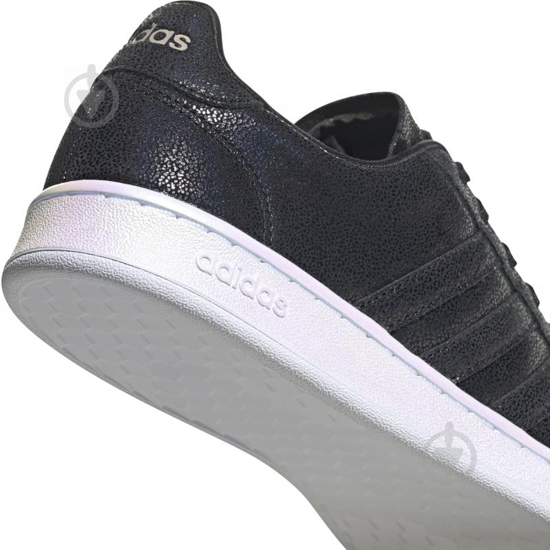 Кроссовки женские демисезонные Adidas GRAND COURT FY8952 р.36 черные - фото 9