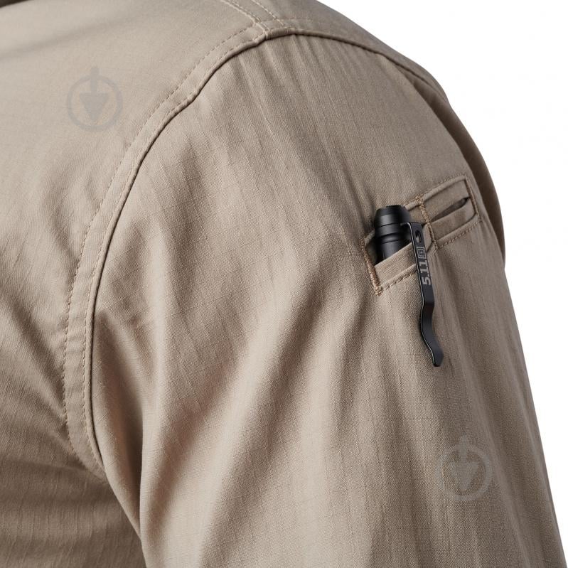 Рубашка 5.11 Tactical ТАКТИЧЕСКАЯ "ABR PRO LONG SLEEVE SHIRT" р.XXXL [055] Khaki - фото 6