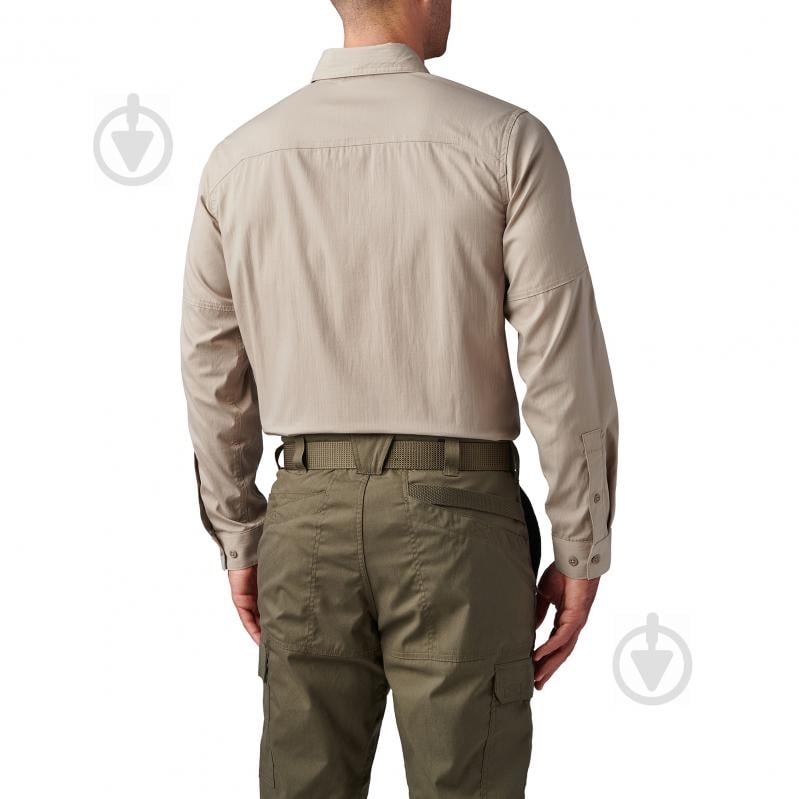 Рубашка 5.11 Tactical ТАКТИЧЕСКАЯ "ABR PRO LONG SLEEVE SHIRT" р.XXXL [055] Khaki - фото 2