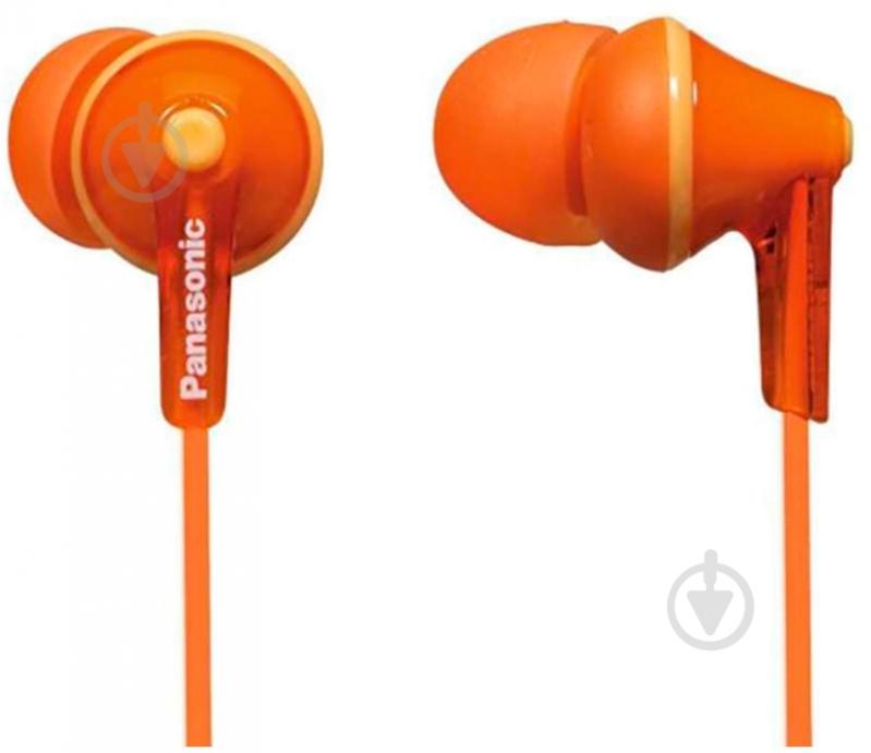 Навушники Panasonic RP-HJE125E-D orange - фото 1