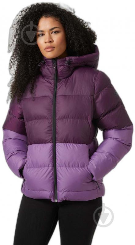 Пуховик женский Helly Hansen W ACTIVE PUFFY JACKET 53612-670 р.XS фиолетовый - фото 1 Пуховик женский Helly Hansen W ACTIVE PUFFY JACKET 53612-670 р.XS фиолетовый - фото 1