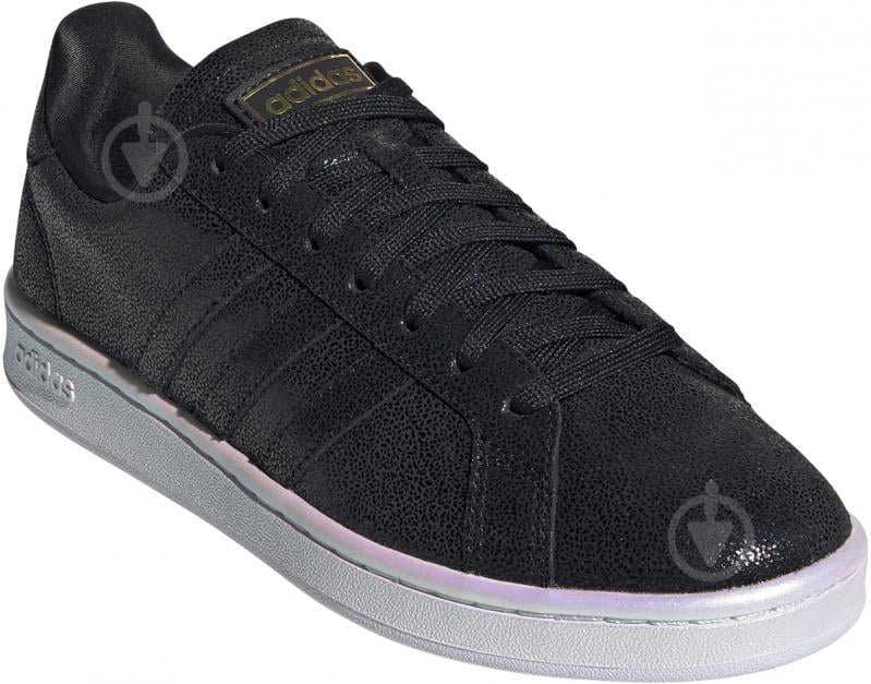 Кроссовки женские демисезонные Adidas GRAND COURT FY8952 р.38 2/3 черные - фото 3