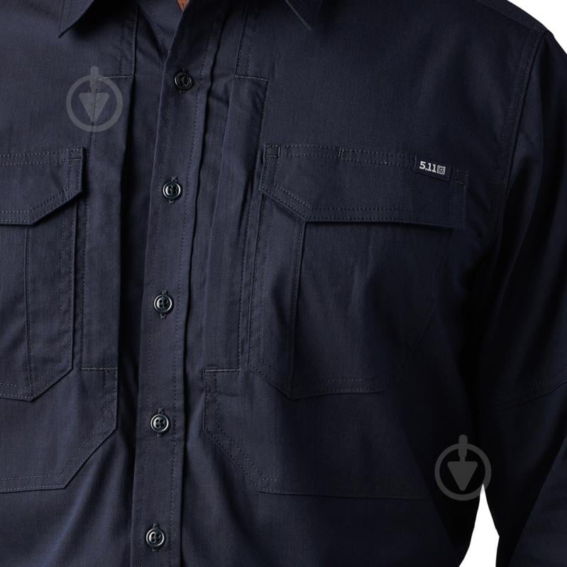 Сорочка 5.11 Tactical ТАКТИЧНА "ABR PRO LONG SLEEVE SHIRT" р.S [724] Dark Navy - фото 3