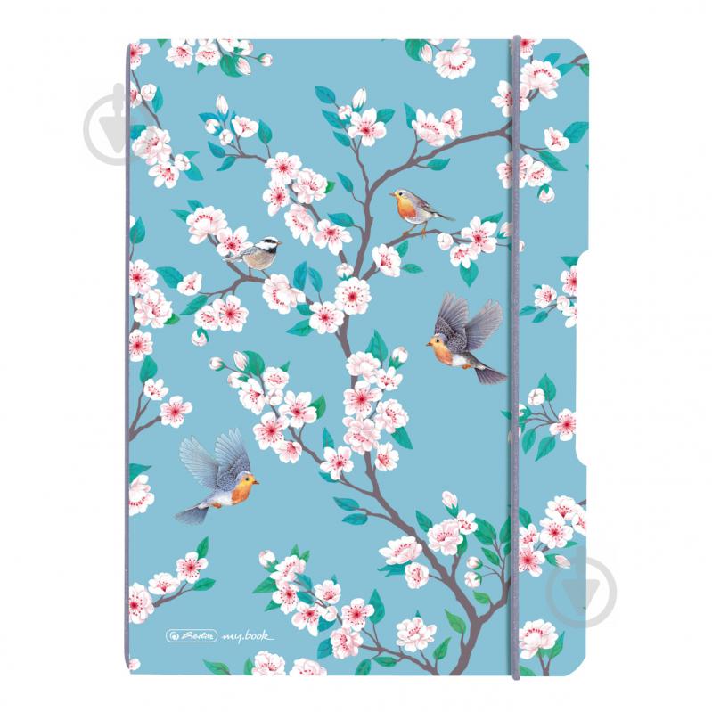 Блокнот My.Book Flex А5 40 аркушів клітинка Ladylike Birds 50021505 Herlitz - фото 1