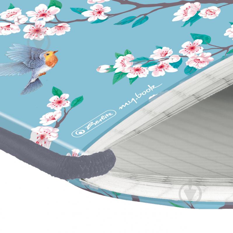 Блокнот My.Book Flex А5 40 аркушів клітинка Ladylike Birds 50021505 Herlitz - фото 2