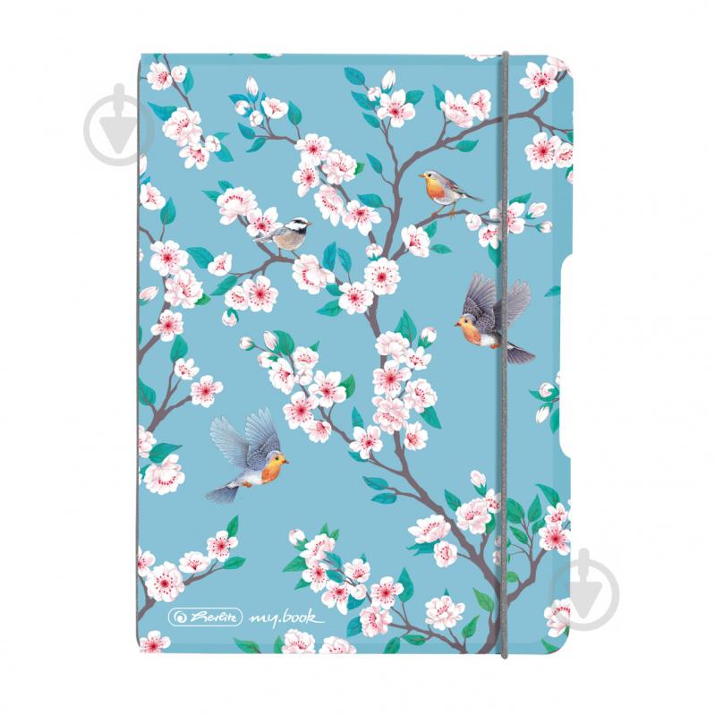 Блокнот My.Book Flex А6 40 аркушів клітинка Ladylike Birds 50021529 Herlitz - фото 1