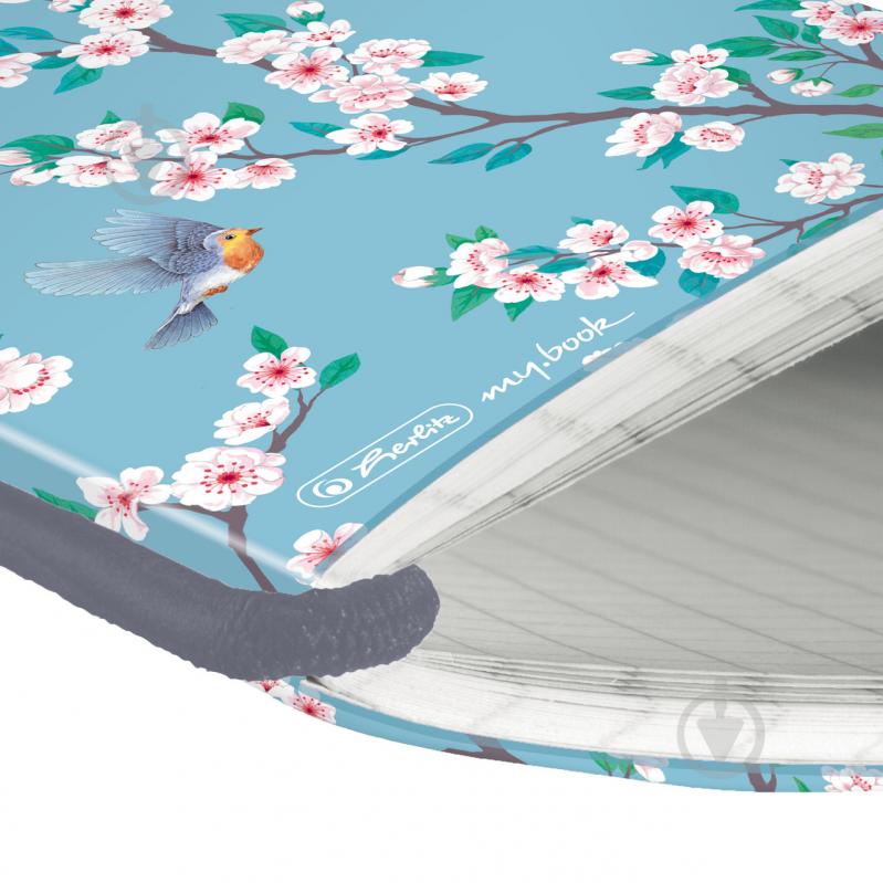 Блокнот My.Book Flex А6 40 аркушів клітинка Ladylike Birds 50021529 Herlitz - фото 2