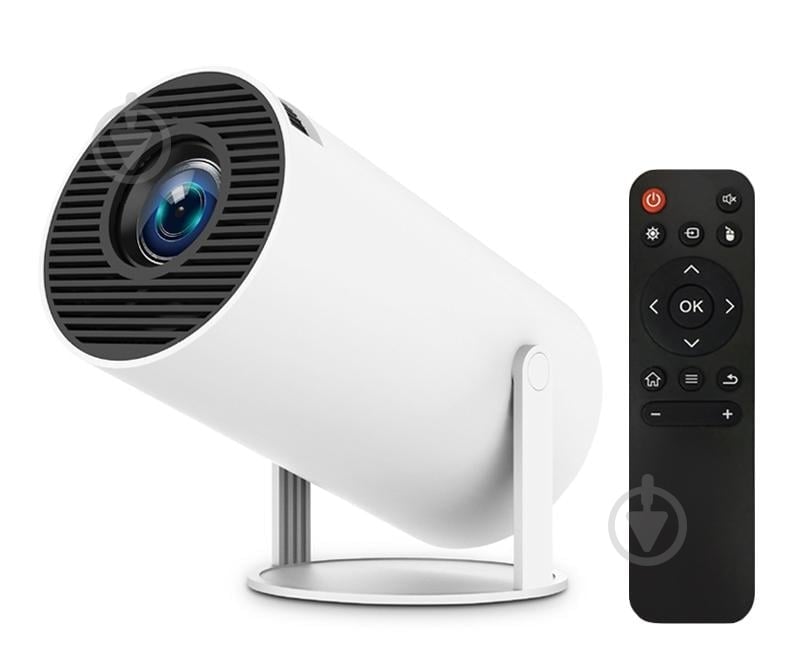 Проектор Aura 4K Android HDMI White SPJ-300 (AU-PRJSPJ300-W) - фото 1