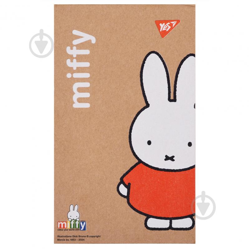 Блокнот YES Miffy А7+ 80 листов клетка 152013 - фото 1
