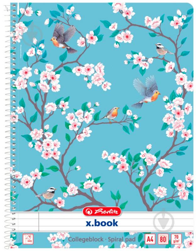 Блокнот Birds/Flower Herlitz - фото 1