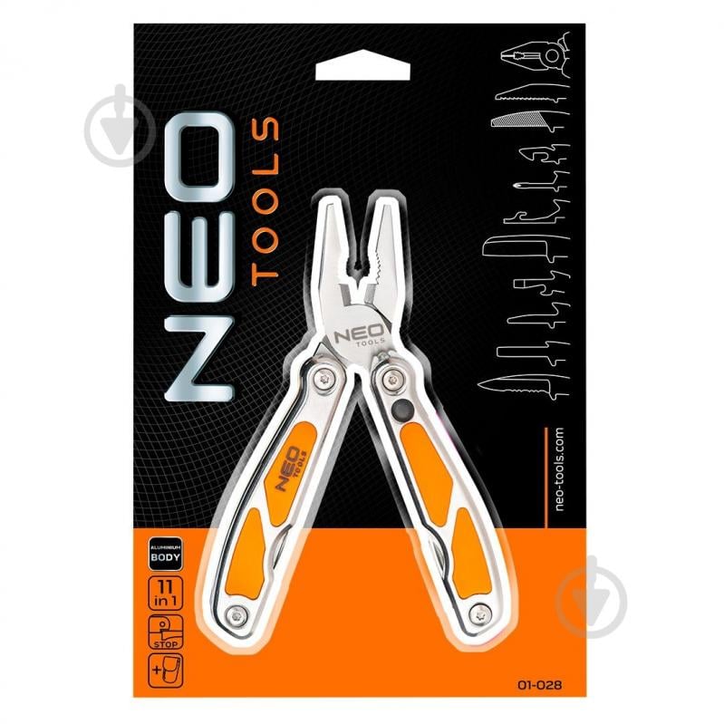 Мультитул NEO tools 12 элементов 01-026 - фото 1