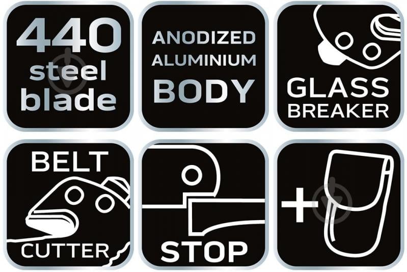 Нож NEO tools складывающийся с фиксатором 63-026 - фото 6