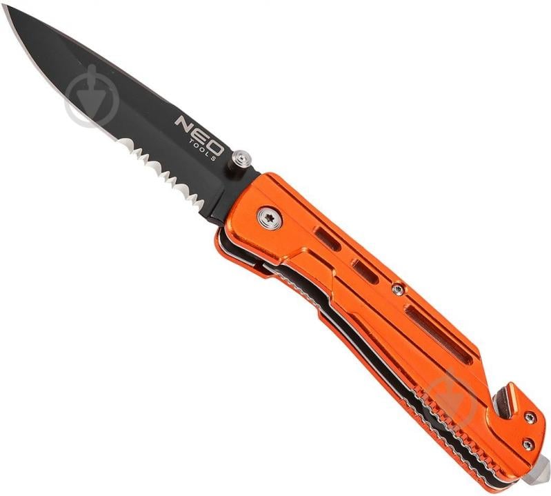 Нож NEO tools складывающийся с фиксатором 63-026 - фото 2