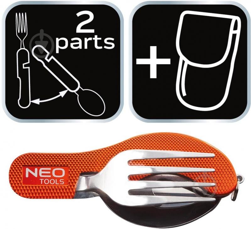 Набір NEO tools Багатофункціональний інструмент, складний туристичний 63-027 - фото 6