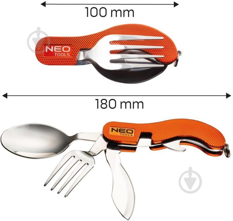 Набір NEO tools Багатофункціональний інструмент, складний туристичний 63-027 - фото 4