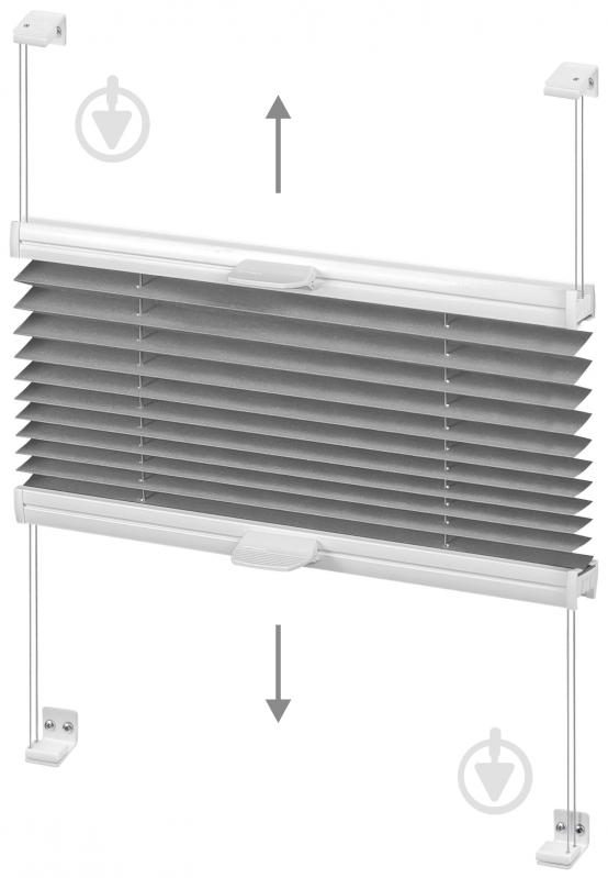 Штора-плиссе Rollotex ткань DUO ECORO 107х120 см Ванильный - фото 6