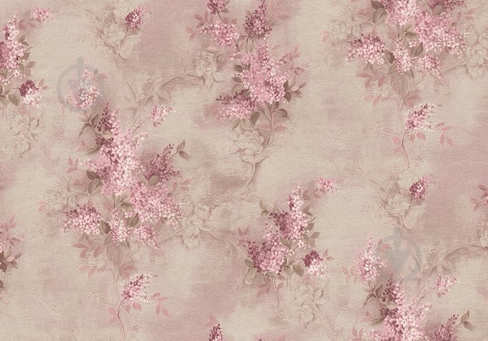 Обои Vinil Сирень декор ЭШТ4-1207 - фото 1 Обои Vinil Сирень декор ЭШТ4-1207 - фото 1