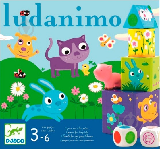 Игра настольная Djeco Луданимо DJ08420 - фото 1