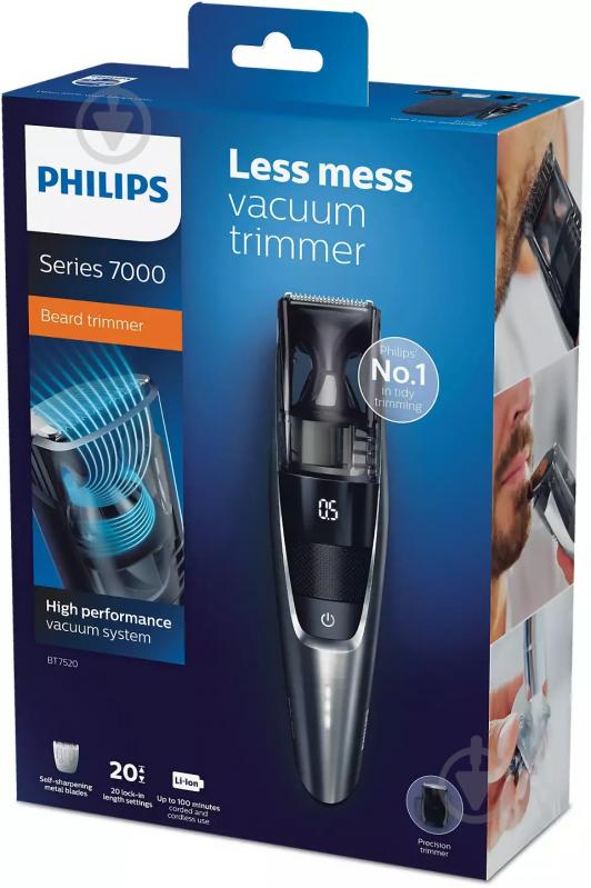 Тример для бороди Philips BT7520/15 - фото 5