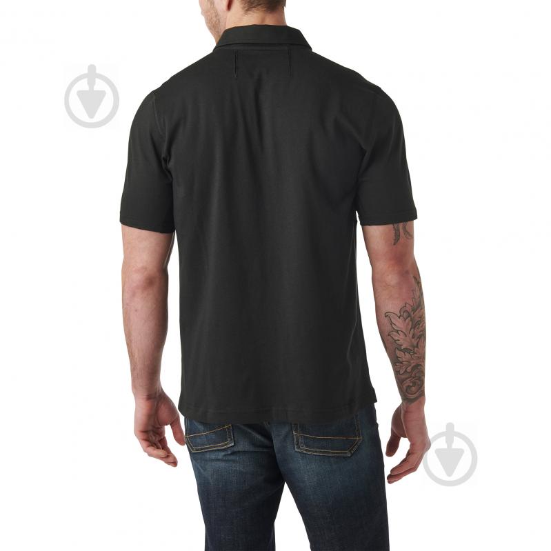 Футболка поло 5.11 Tactical "ARCHER SHORT SLEEVE POLO" 41241-019 р.L black - фото 2