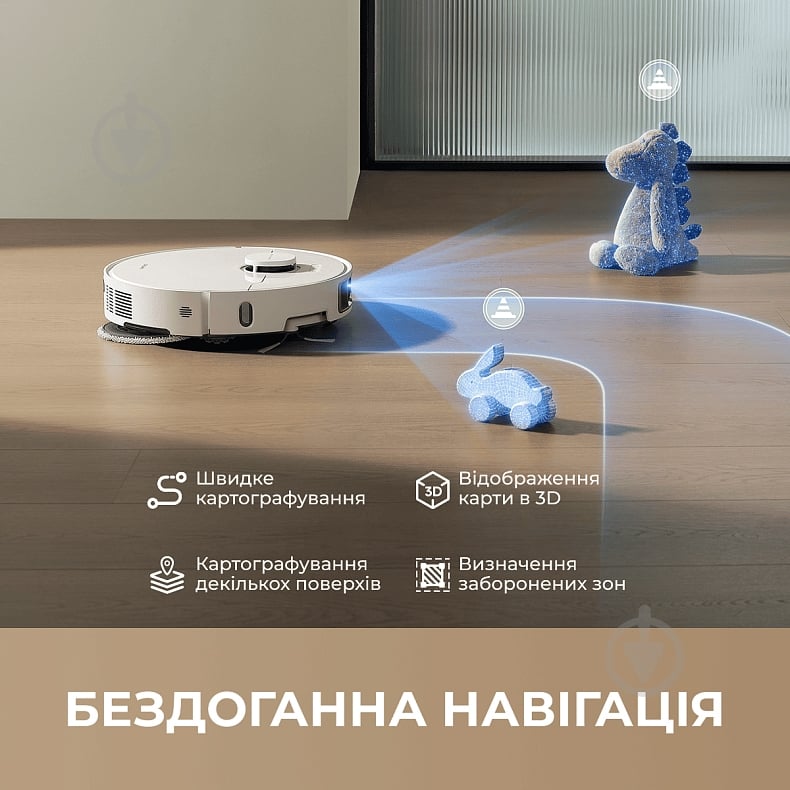 Робот-пылесос DREAME Bot L10s Ultra Gen 3 White white - фото 3