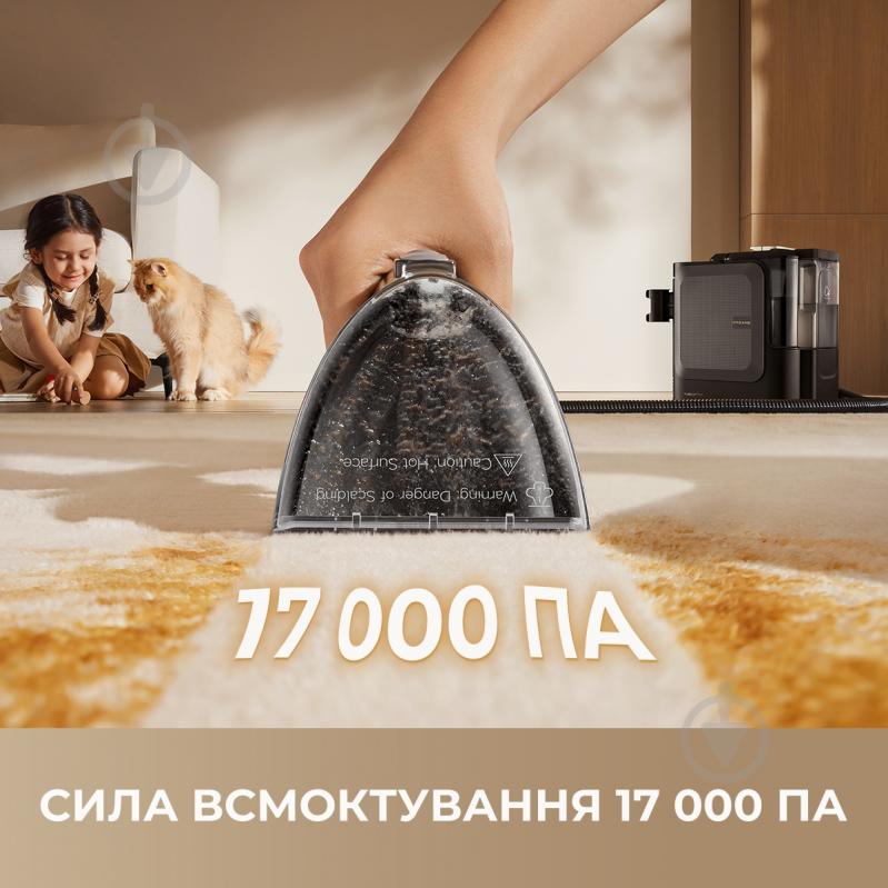 Пылесос моющий DREAME N20 Steam black - фото 7