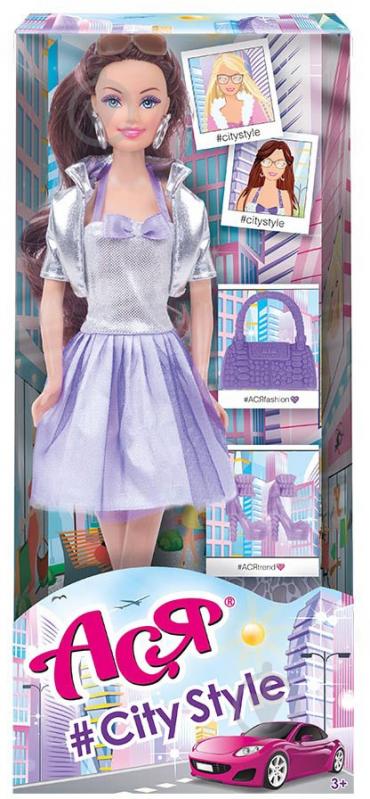 Кукла Ася Стиль большого города брюнетка 35124 - фото 1