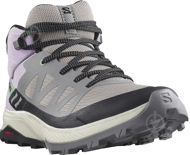 Черевики Salomon OUTRISE MID GTX W L47160600 р.40 2/3 фіолетовий - фото 3