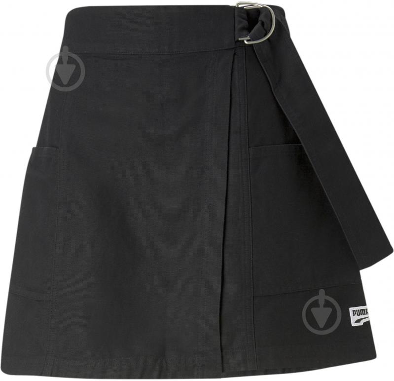 Спідниця Puma DOWNTOWN SKIRT PUMA BLACK 53838301 р.S чорний - фото 1