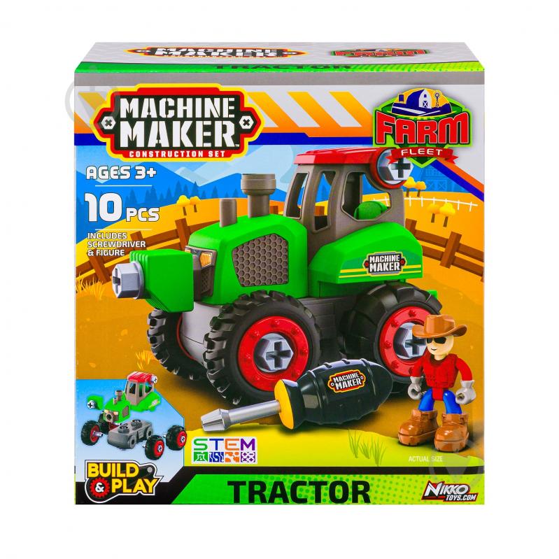 Набор MACHINE MAKER Farm Vehicles в ассортименте 40070 - фото 8