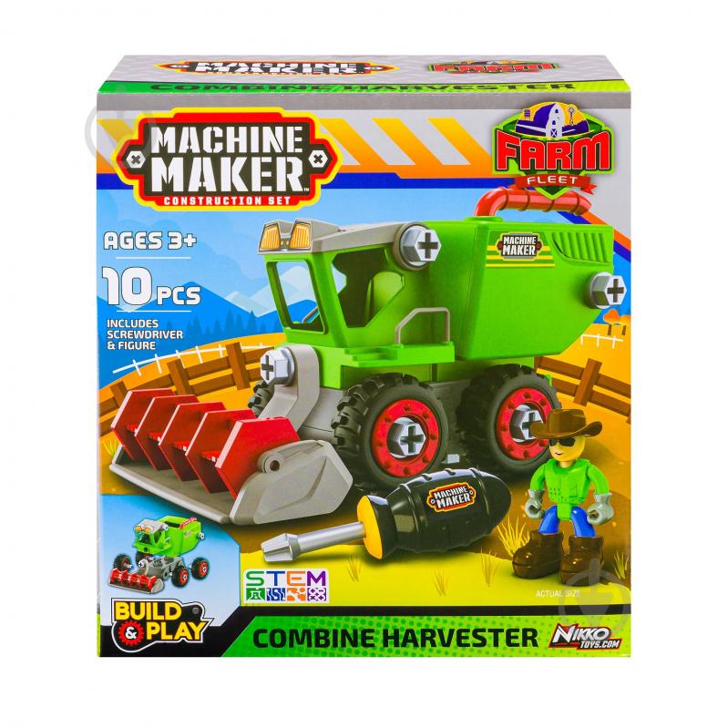 Набор MACHINE MAKER Farm Vehicles в ассортименте 40070 - фото 7