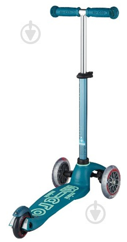 Самокат Micro Minideluxe ice blue блакитний металік ММD055 - фото 1