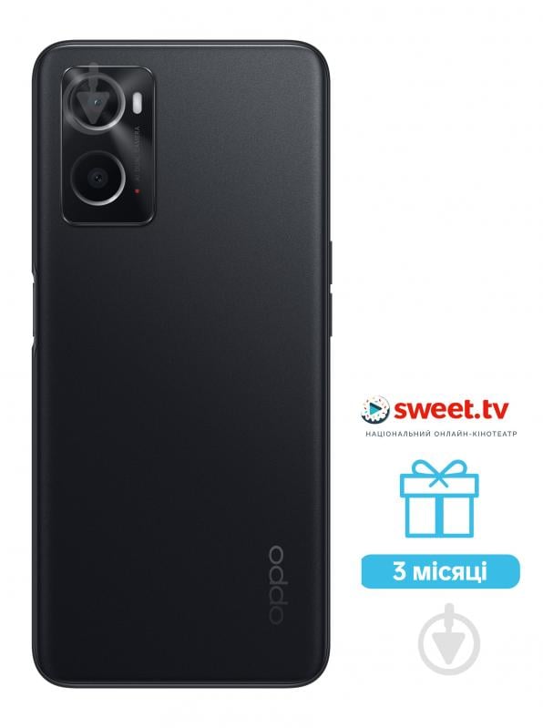 Смартфон OPPO A76 4/128GB glowing black (CPH2375) - фото 5