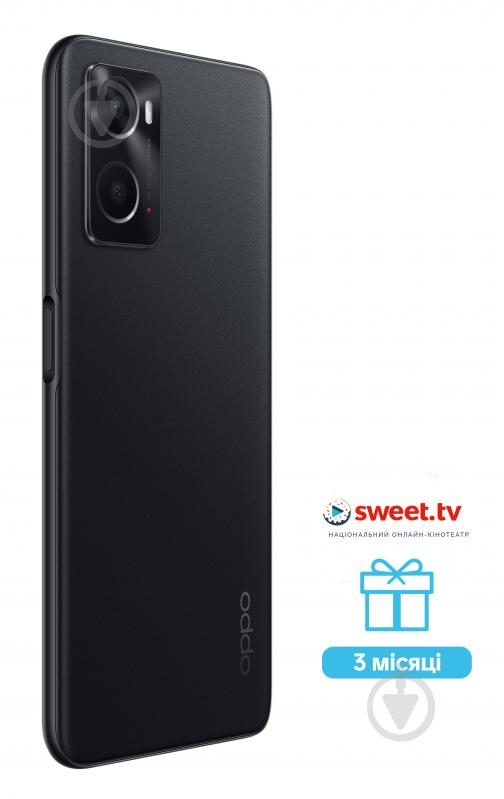 Смартфон OPPO A76 4/128GB glowing black (CPH2375) - фото 7