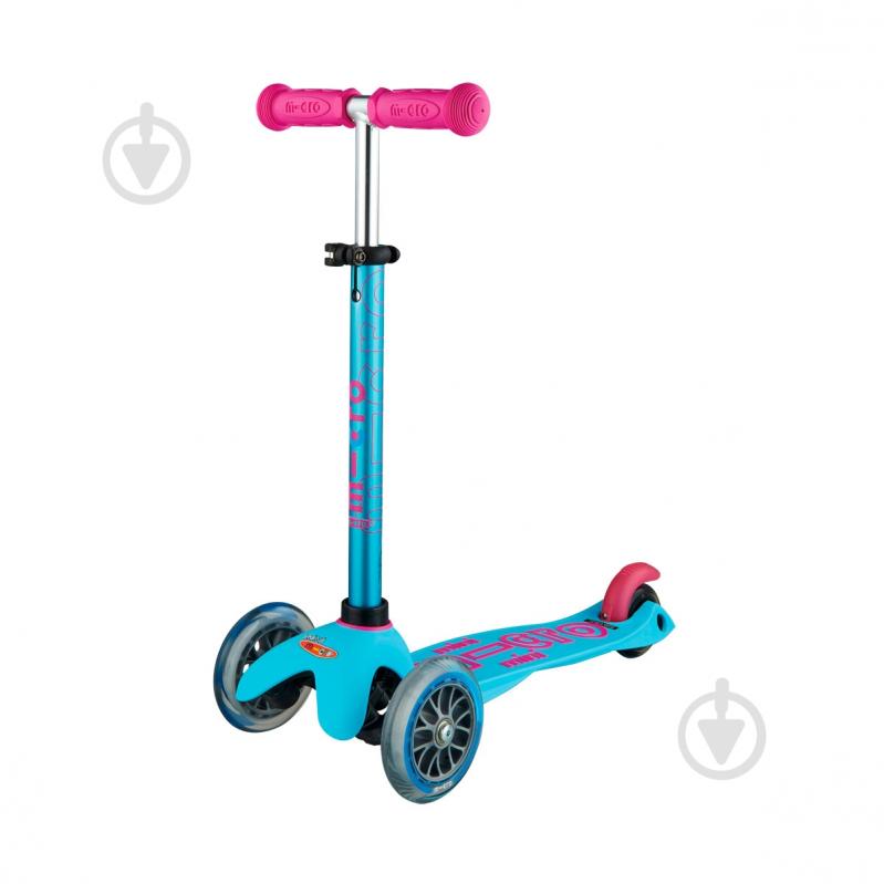 Самокат Micro дитячий Mini Deluxe turquoise бірюзовий ММD074 - фото 5