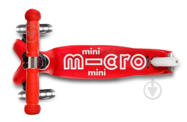 Самокат Micro Minideluxe red LED красный MMD052 - фото 3 Самокат Micro Minideluxe red LED красный MMD052 - фото 3